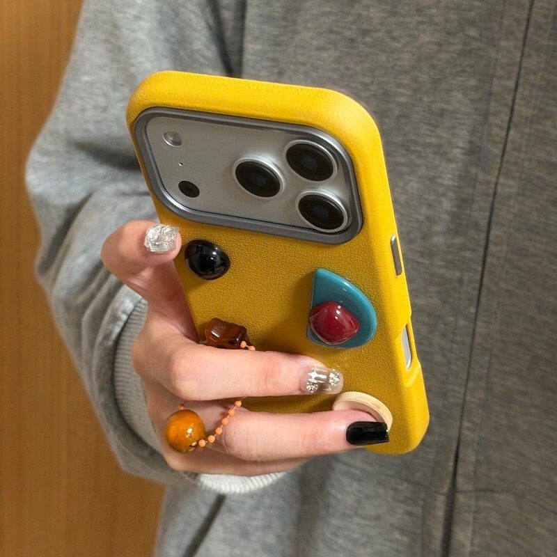 立体陨石适用苹果17promax/iphone17pro韩式ins风新款氛围感16/15小众创意高级感14全包型秋冬款防摔手机壳女