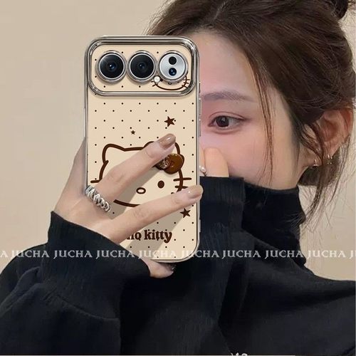 适用荣耀500手机壳高级感小众honor400pro不撞款300波点星星凯蒂