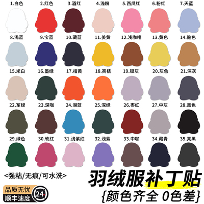 羽绒服补丁贴高端衣服自粘贴布无痕修复修补破洞专用强粘布贴免缝