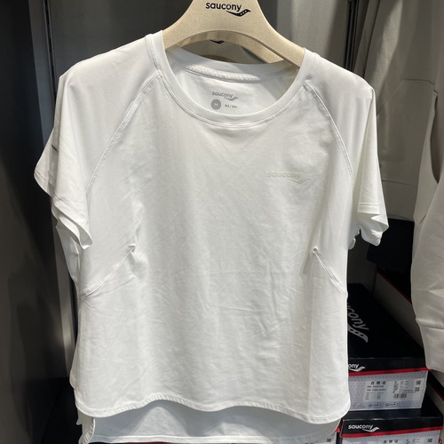 Saucony索康尼女子透气抗紫外线休闲运动圆领短袖T恤SA1259ST06L