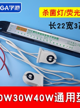 t8荧光灯管节能频磁导体电子镇流器一拖一20W30W36W4W紫外线杀菌