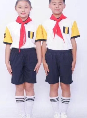 湖北荆州实验小学校服短袖短裤