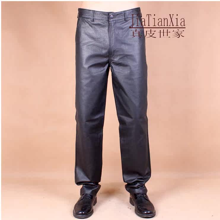 Pantalon cuir homme - Ref 1493156 Image 1