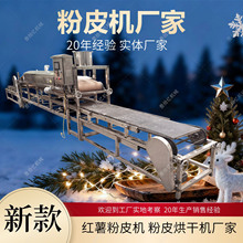 全自动粉皮机烘干机商用小型凉皮机器保教技术东北大拉皮机