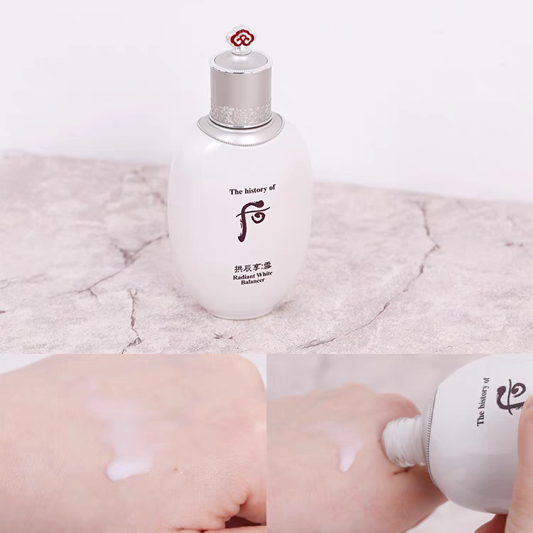 韩国专柜Whoo后拱辰享雪美白水乳面霜套盒套装提亮淡斑美白护肤品