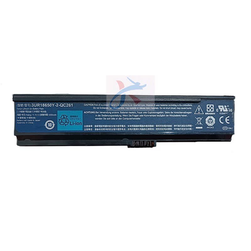 全新3UR18650Y-2-QC261适用宏TravelMate2400 2480 3220 3270电池