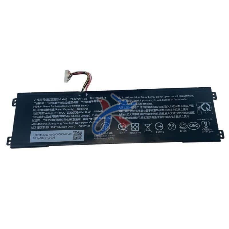 PT427281-3S适用力高Nexstgo展碁NX101 NX201笔记本NP14N1电池