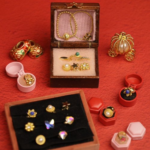 迷你仿真小物品玩具戒指模型