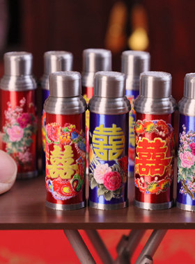 迷你微缩怀旧80年代暖水壶模型