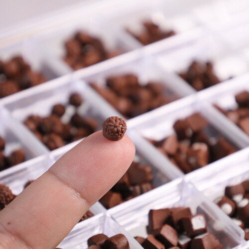 粘土手工迷你模型巧克力不能吃