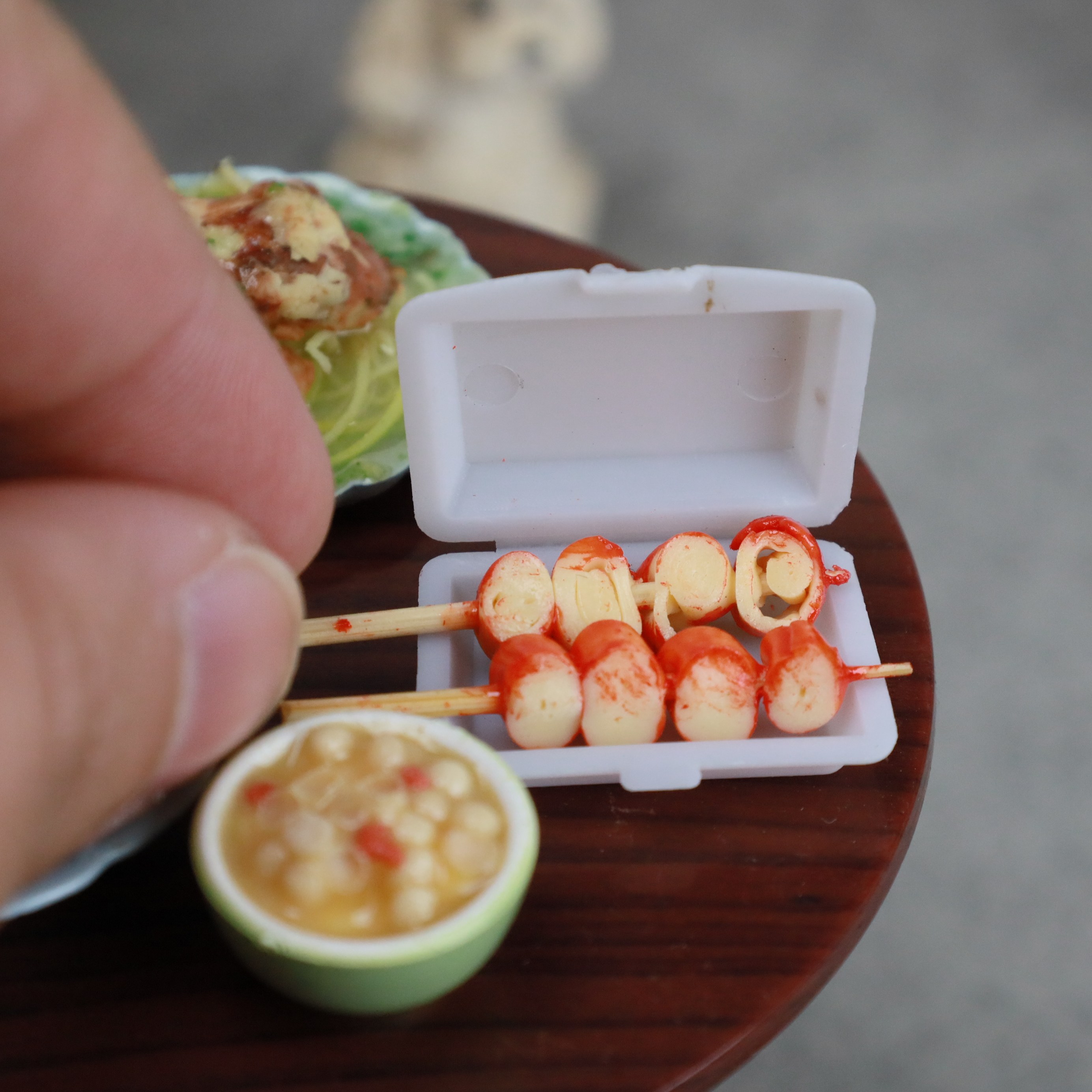 迷你微缩仿真模型手工蟹肉卷串烧食玩小摆件bjd娃屋娃用道具,模玩/动漫/周边/娃圈三坑/桌游,BJD场景道具娃屋,淘宝优惠券,粉丝福利购,淘宝优惠卷