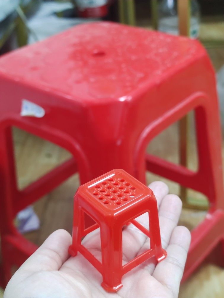 粘土中式大排档胶凳多色选娃娃屋