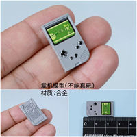 Mini toys, miniature food toy house, 6-12 points, classic game console model simulation items thumbnail 3