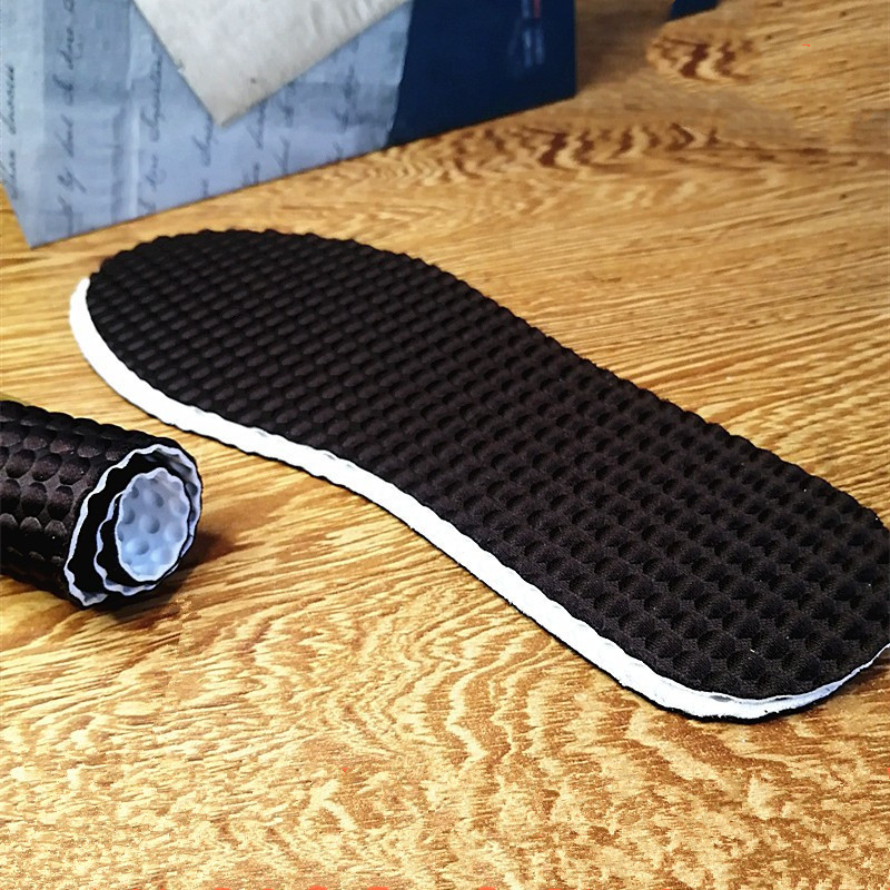 足部按摩保健穴位透气舒服自由裁剪吸汗柔软女运动减震鞋垫男防臭