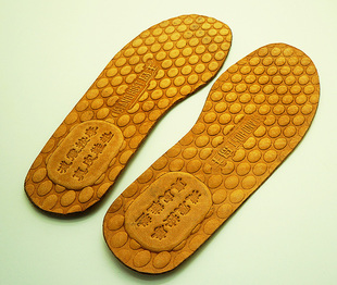 正品岛主真皮鞋垫乳胶运动减震吸汗透气防臭烤皮男女四季适用促销