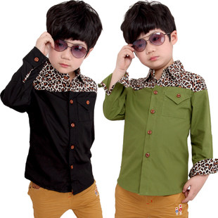 Chemise garcon à manche longue - Ref 2078785 Image 1