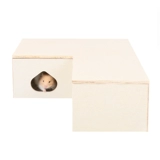 Молотка орехов многооборотный дом с уклончивым домом золотой шелковый медвежь