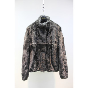 新款 Zoehope 立领夹克皮草外套女冬季 小湖羊皮毛一体 轻柔保暖