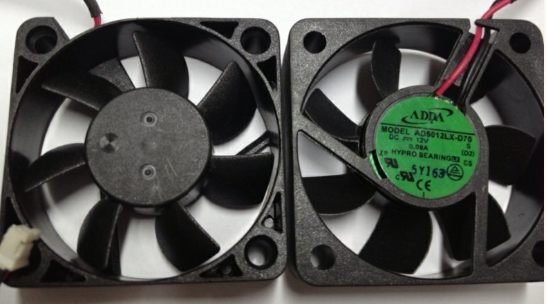 库存ADDA 5CM风扇 5015 2PIN 静音大风 5厘米风扇 AD5012LX-D70