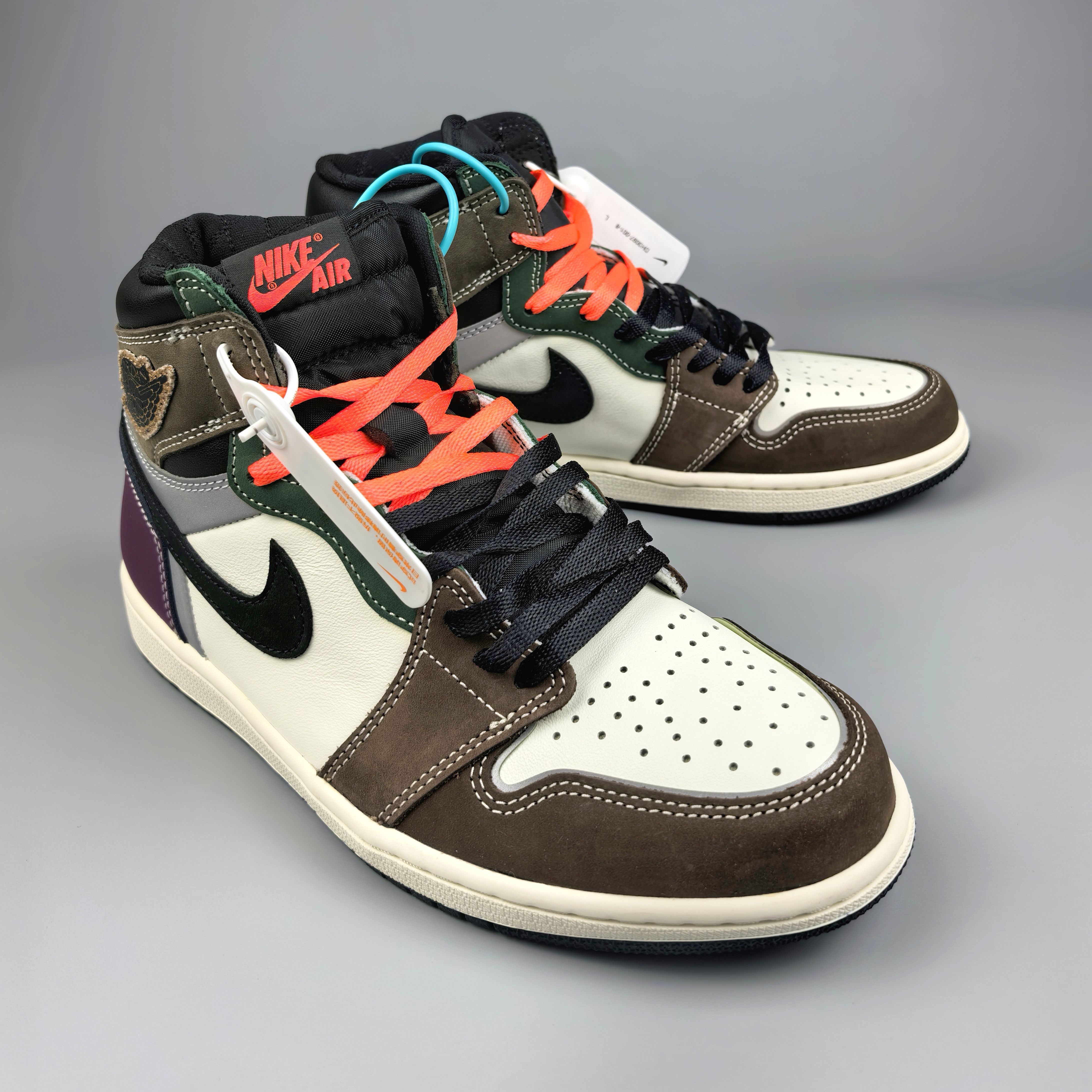 Air Jordan 1 retro high 手工拼接AJ1复古篮球鞋DH3097-001