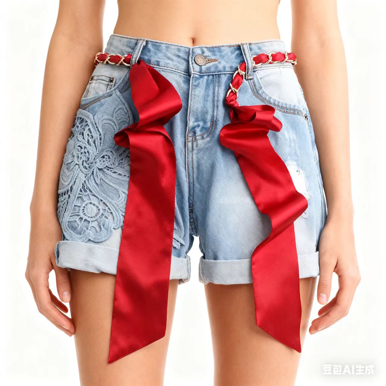 文艺范丝巾腰带女细装饰连衣裙简约百搭丝绸布腰带装饰牛仔裤腰带