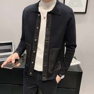 921 P95  春秋款男生常规毛衫外套针织衫图片