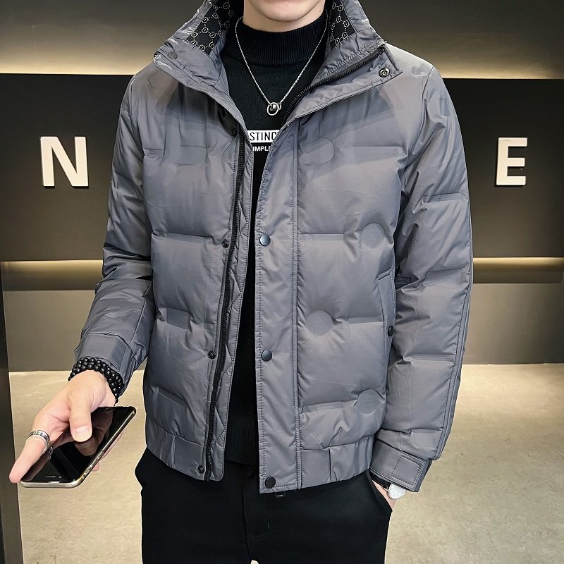 2801P155冬季男士白鸭绒羽绒服加厚修身外套，男装羽绒服，星座414（原B263）