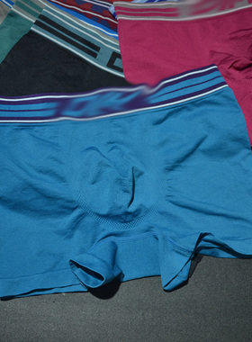 一片式男士平角裤内裤 尼龙高弹力