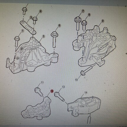 适配荣威D7 DMH发动机支架 变速箱悬置 油底壳 下系杆 机脚胶