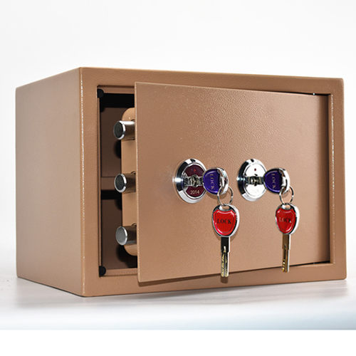 家用双锁全钢老人新款夹万保险柜