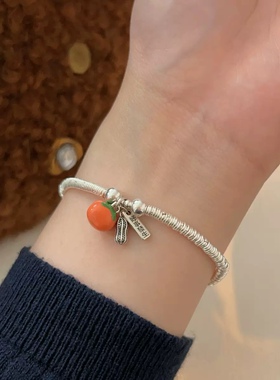 持恒S925纯银好事发生手链女小众时尚轻奢高级感手串手饰品韩版潮