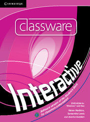 剑桥原版中学教材 Interactive 4 Classware DVD-ROM 互动软件