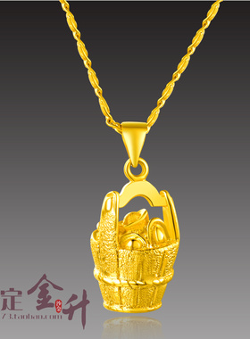 时尚多款越南沙金镀金色项链饰品