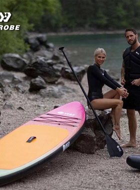 德国YEAZ桨板sup充气冲浪板专业水上双层加强划水板海上站立浆板