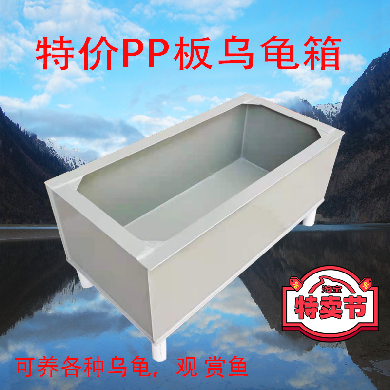 pp新款塑料中型水陆龟观赏型锦鲤