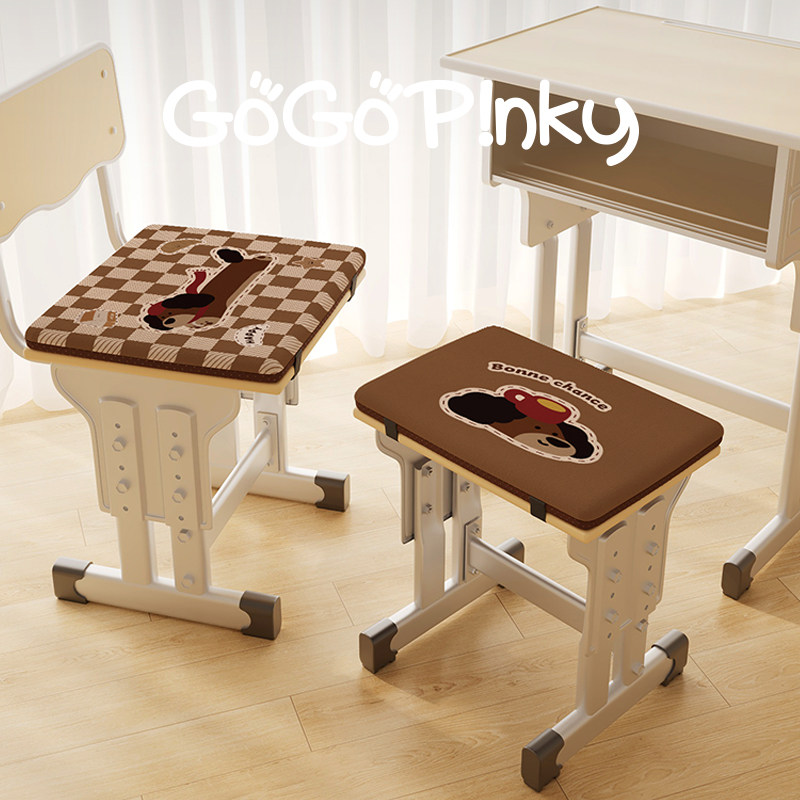 卡通复古腊肠狗家用椅子垫学生坐垫教室宿舍加厚记忆棉凳子垫屁垫,居家布艺,椅垫,淘宝优惠券,粉丝福利购,淘宝优惠卷