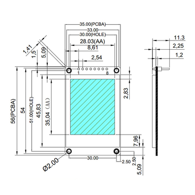 1.8寸液晶屏TFT彩屏LCD屏显示屏模块 ST7735驱动 显示器彩色屏幕