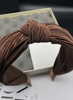 新款轻奢高档发箍宽边气质时尚发卡头箍成人外出女士发饰百搭成人