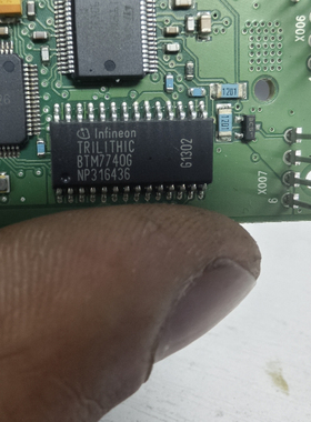 BTM7740G 汽车电脑板智能电机控制驱动IC芯片 全/半桥驱动IC芯片