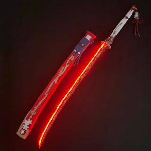 鸣潮绯雪cos武器道具炽霜灼霜太刀可发光流光灯效cosplay道具