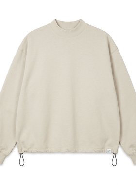 BPCALL 26SS 重磅纯棉南瓜2.0高领长袖抽绳秋Popeye男女通款