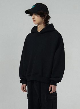 清货 BPCALL 比伯帽衫重磅520克美式卫衣纯棉CleanFit连帽宽松绒