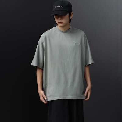 BPCALL 25SS 2.0重磅面包短袖T恤Oversize夏季日系宽松休闲男女款