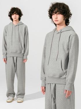 BPCALL 24AW 1.0卫衣帽衫合身基础款秋冬连帽重磅棉520g加绒外套