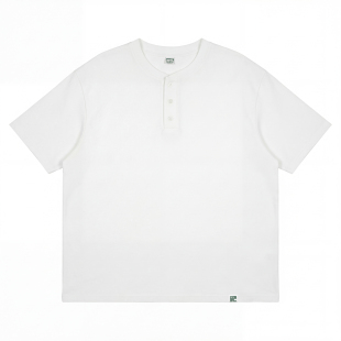 新品 BPCALL 复古阿美咔叽夏季 纯棉1.0亨利领廓形剪裁美式 26SS