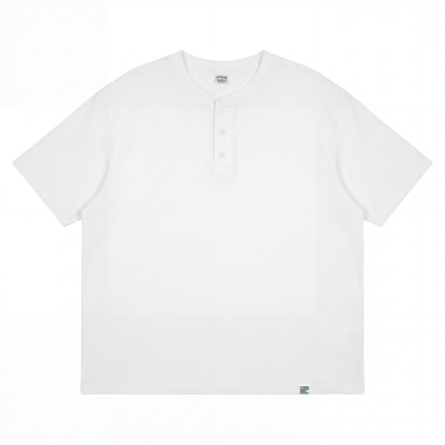 BPCALL 26SS 纯棉1.0亨利领廓形剪裁美式复古阿美咔叽夏季新品