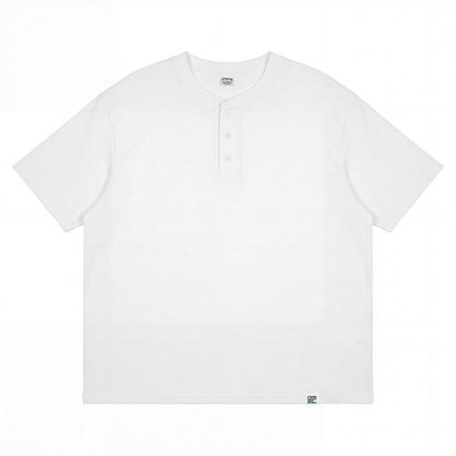 BPCALL 26SS 纯棉1.0亨利领廓形剪裁美式复古阿美咔叽夏季新品