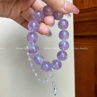 配饰可拆卸 手串原创设计 记忆花园 九紫离火天然紫水晶设计款