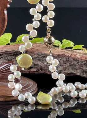 强光生日礼品婆婆母亲节天然项链