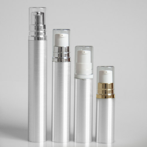 乳液瓶银色按压式便携真空瓶